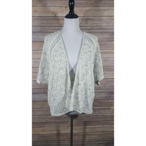 Lucky Brand XS S Blue knit sweater short cardigan